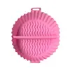 Freidora de Aire Transfronteriza Molde de Silicona para Hornear AirFryerSiliconePot Bandeja Redonda de Silicona para Freidora de Aire