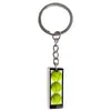 Nueva serie de tenis llavero mini deportes tenis deportes material PVC llavero colgante venta al por mayor transfronteriza