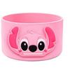 Gorra de paja de dibujos animados transfronteriza Stitch para vaso de 10 mm, cubierta de silicona para vaso, antideslizante, alta temperatura, cubierta inferior para vaso helado.