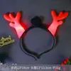 Accesorios para el Cabello de Halloween Transfronterizos Diadema Calabaza Murciélago Araña Sombrero de Mago Diadema de Malla Puesto del Mercado Nocturno Diadema Luminosa