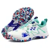 Zapatos Deportivos con Hebilla Giratoria, Zapatos para Hombre, Zapatos de Bádminton, Zapatos de Tenis, Zapatos de Tenis de Mesa, Horma Ancha, Suela Gruesa, Antideslizantes, Amortiguadores Zapatos de Ping-Pong y Bádminton