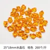 Cristal Acrílico Infantil Pedra Plástico Transparente Colorido Gema Brinquedo Diamante Cascalho Assimétrico Cubo de Gelo Decoração