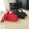 Bolsa de Viagem Cilíndrica, Bolsa Fitness Masculina, Bolsa de Mão Texturizada, Bolsa Transversal Leve de Viagem, Bolsa Tote Esportiva Simples