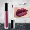 Brillo Labial Mate Cremoso Caliente Neutro No Descolorante Brillo de Labios Esmalte Labial Europeo y Americano Lápiz Labial Larga Duración y No Descolorante