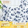 Crepé Doble Estampado Floral Crepé Estampado Pijama Ropa de Casa Tela Gasa para Bebé Tela para Toalla de Baño