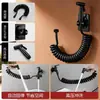Grifo para Fregadero de Lavadero con Pistola de Rociado para Balcón, Baño, Inodoro, Pistola de Agua para Lavado a Presión con una Entrada y Dos Salidas, Potenciador de Presión