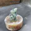 Hombre de Navidad de cristal 3cm piedra natural Papá Noel piedra semipreciosa talla regalo pequeño exquisito
