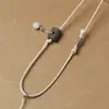 Cordón para colgante tejido a mano colgante exquisito con cordón de moda hecho a mano ajustable
