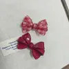 Grampo de Cabelo Laço Estilo Coreano Acetato de Alta Qualidade Doce Japonês Presilha de Cabelo Acessório de Cabelo Clipe Lateral