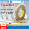 Adesivo dupla face sem suporte 3M467\3M468 0,05MM painel transparente ultrafino placa de identificação adesivo dupla face 3M200MP