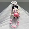Cadena para Teléfono Llavero Colgante de Mickey Mouse con Cuentas Encanto de Bolso Femenino Llavero Venta al por Mayor