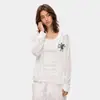 Cubierta Protectora Solar Estampada Delgada de Verano para Hombre, Estilo Funcional Retro, Cárdigan Chaqueta Holgado con Capucha y Mangas Largas, Top con Capucha