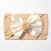 Nueva Diadema Elástica de Nylon para Bebé, Lazo de Bola de Pelo, Accesorios para el Cabello de Niños, Accesorios Suaves y Cómodos para Bebé para Todas las Estaciones