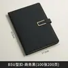 Cuaderno A5 con Logo Personalizado, Regalo para Oficina de Negocios, Piel Suave Engrosada, Diseño de Alta Calidad, Bloc de Notas con Cierre de Hebilla, Cuaderno en Caja de Regalo