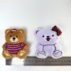 Chaveiro de Boneca Urso de Pelúcia Desenho Animado Acessórios DIY Roupas Brinquedos de Apertar Urso Acessórios para Sapatos e Chapéu Atacado