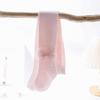 Estilo Verão 2024 Leggings para Bebê Menina Meia-Calça Fina Peça Única Calças para Crianças Bebês com Fundo Largo, Contas de Corrente e Laço de Renda