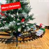 Tren de Vapor de Juguete con Pista Controlado a Distancia Modelo de Árbol de Navidad con Humo, Luces y Música, Se Puede Apagar, Juguete Educativo
