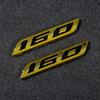 Etiqueta Rígida ABS 125 Adesivo Digital para Carro Etiqueta Traseira de Carro Adesivo de Carroceria Etiqueta Traseira Etiqueta Lateral 150 Adesivo de Placa Adesivo Decorativo