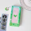 Set de Tarjetero y Álbum Estilo Vintage Hisocute, Álbum de Fotos de Tira Larga de Cuatro Compartimentos, Álbum de Almacenamiento de Fotos Polaroid de Ídolos