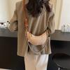 Bolsa de Dumpling Coreana de Nicho para Mulheres, Nova Moda Primavera/Verão 2026 Mini Bolsa Casual Croissant, Bolsa Pequena Transversal Fofa