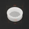 Ventilación de Malla Transpirable de Plástico Cubierta Decorativa para Gabinete Ventilación de Aire Redonda de Doble Cara para Muebles Cubierta de Agujero para Zapatero Armario