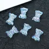 Acrílico Transparente Colorido Furo Reto Acessórios para Laços Artesanato DIY Acessórios para Joias Pulseira Colar Material Atacado