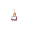 Interruptor basculante directo de fábrica 2 velocidades 3 velocidades opcionales oro rosa oro Rojo Negro Botón Interruptor basculante electrónico