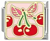 Pulsera Modular Proveedor Independiente Acero Inoxidable Personalizada DIY Serie Fruta Cereza Versátil Pulsera de Ensamblaje Juvenil