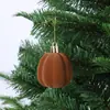 Bolas de Natal flocadas transfronteiriças, bolas de Natal de pelúcia multicoloridas, decorações de árvore de Natal, enfeites festivos para arranjos de cena de feriado
