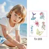 Nuevo Pegatina de Tatuaje de Mariposa Láser Fiesta de Hermanas Moda Combinación Producto Único Tatuaje de Estampado en Caliente de Alta Calidad Impermeable