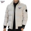 Abrigo de algodón acolchado con cuello alto para hombre, chaqueta gruesa de invierno cálida con cremallera, chaqueta informal acolchada de algodón, nuevo en stock