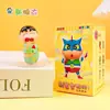 Chaveiro Pingente Autêntico Desenho Animado Shin-Chan Super-Homem Dinâmico Carro Chaveiro Boneca Fofa para Bolsa Decoração