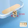 Gaxeta de Celular Clipe de Aço Inoxidável Cordão Elegante de Metal Peça de Conexão Adesivo Traseiro Anti-Perda Fixação Forte Cartão Rotativo