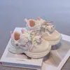 Zapatos para Niña 2026 Primavera Nueva Llegada Zapatos Deportivos Niña Niños Malla Antideslizante Zapatos de Papá Ligeros Niño Grande Zapatos Casuales
