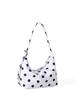 2025 Bolsita Súper Caliente de Lunares para Axila Estilo Coreano Bolso de Mano Casual Diseño de Nicho para Mujer Bolso de Hombro Más Fácil de Combinar Gama Alta