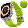 Correa para Apple Watch Ultra con patrón de piedra de silicona líquida AP para Apple iwatchS9876SE correa