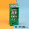 Simulação fofa mini geladeira freezer casa de bonecas 1:12 cozinha miniatura modelo decoração crianças brincar casa brinquedos