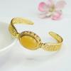 Pulsera de Cera de Abejas Natural Guan Yu Pulsera Ámbar Miel Amarillo Joyería de Estilo Étnico Venta al por Mayor de Fábrica Dropshipping S3112917