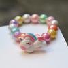Novas Joias Infantis Pulseiras Coloridas Doce e Fofa Gato de Desenho Animado Pulseira Infantil Fabricante de Joias Atacado