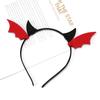 Acessórios de Cabelo para Halloween Feminino Tecido Estilo Escuro Faixa de Cabelo Distinta Grampo de Cabelo Engraçado para Festa Adereços Faixa de Cabelo de Abóbora Fofa