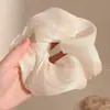 Goma para el pelo de encaje con estilo perezoso para mujer, Goma de pelo de alta gama para coletas y moños, Elegante accesorio para el pelo