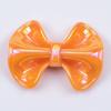 Plástico Acrílico Cor Sólida Mabe Colorido AB 24*32mm Laço Gordinho Furo Reto Corrente de Celular Acessório para Joias DIY