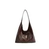 Bolsa Feminina Retro de Grande Capacidade para Ombro para o Dia a Dia Modelo 2026 Bolsa Tote de Ombro Único Moderna Tendência Bolsa de Mão Versátil Elegante