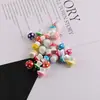 Resina Colorida Luminosa Pequeno Cogumelo Acrílico DIY Artesanal Feito à Mão Pulseira Colar Pingente Material para Joias Acessórios
