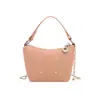 Bolsa transversal e de mão com alça de corrente, nova coleção 2026, design elegante, estilo minimalista, adequada para primavera e verão, casual e apropriada para o trabalho, mini bolsa de balde