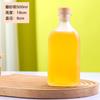 DIY em estoque Fornecimento Garrafa de Vinho de Ameixa Verde Quadrada Boca de Seda Garrafas de Vidro para Bebidas Garrafa de Vinho de Frutas Garrafa Quadrada de Vidro Criativa
