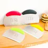 Raspador Cortador de Masa de Acero Inoxidable para Uso Doméstico, Grado Alimenticio, para Cortar Panes al Vapor, Fideos Hechos a Mano y Repostería, con Escala