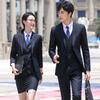Traje de hombre y mujer igual traje de lana ropa de negocios corte ajustado adelgazante Ejecutivo talla grande ropa de trabajo fábrica en stock venta al por mayor