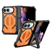 Direto da Fábrica para iPhone Duo Apple Capa de Celular Dobrável Eixo Central de Mola com Suporte Ímã Embutido