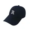Gorra de Béisbol Personalizada Estilo Fresco Moda Versátil Transpirable Algodón Puro Etiqueta R Todas las Estaciones Estilo Sencillo